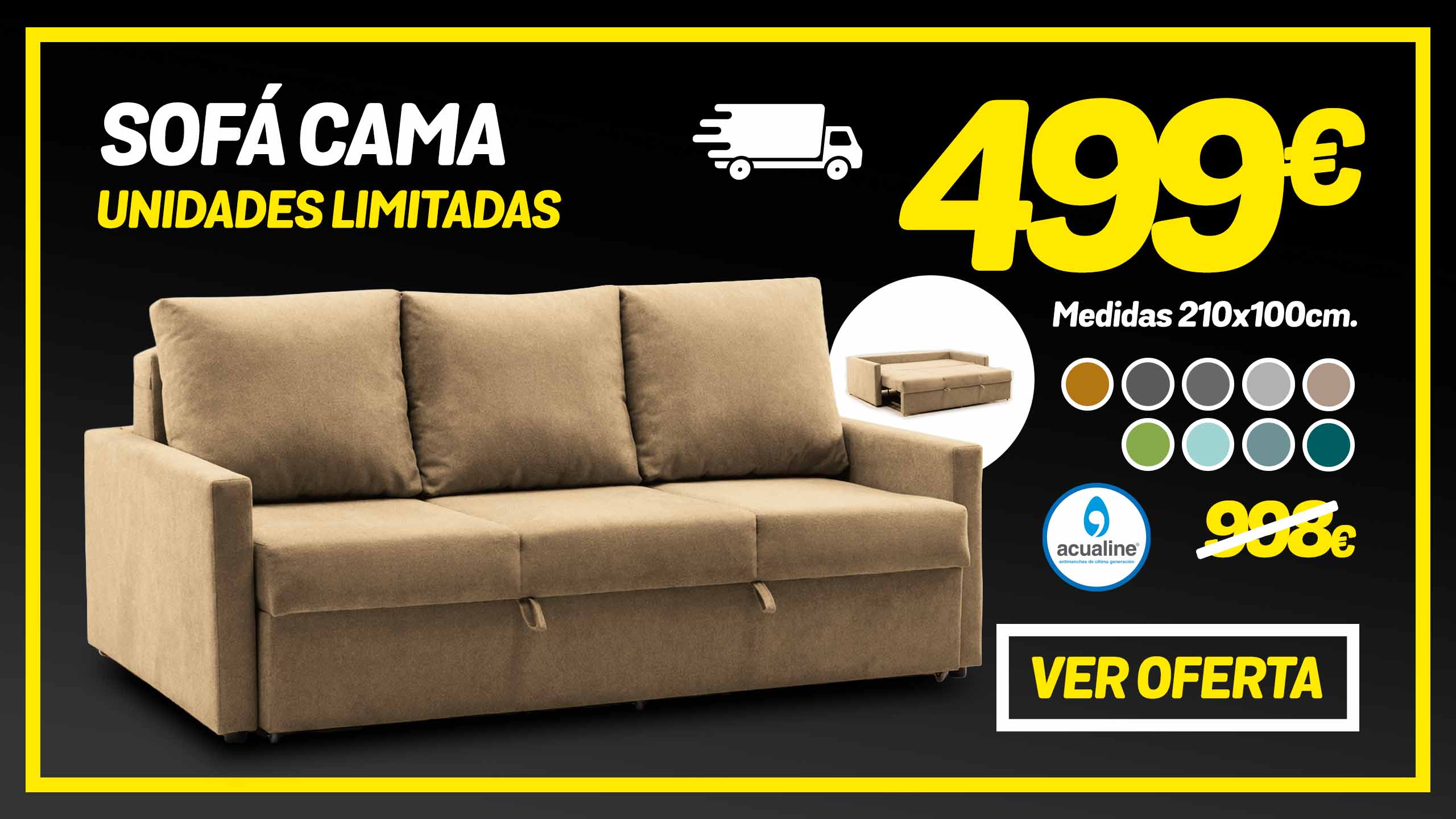 sofa cama en oferta